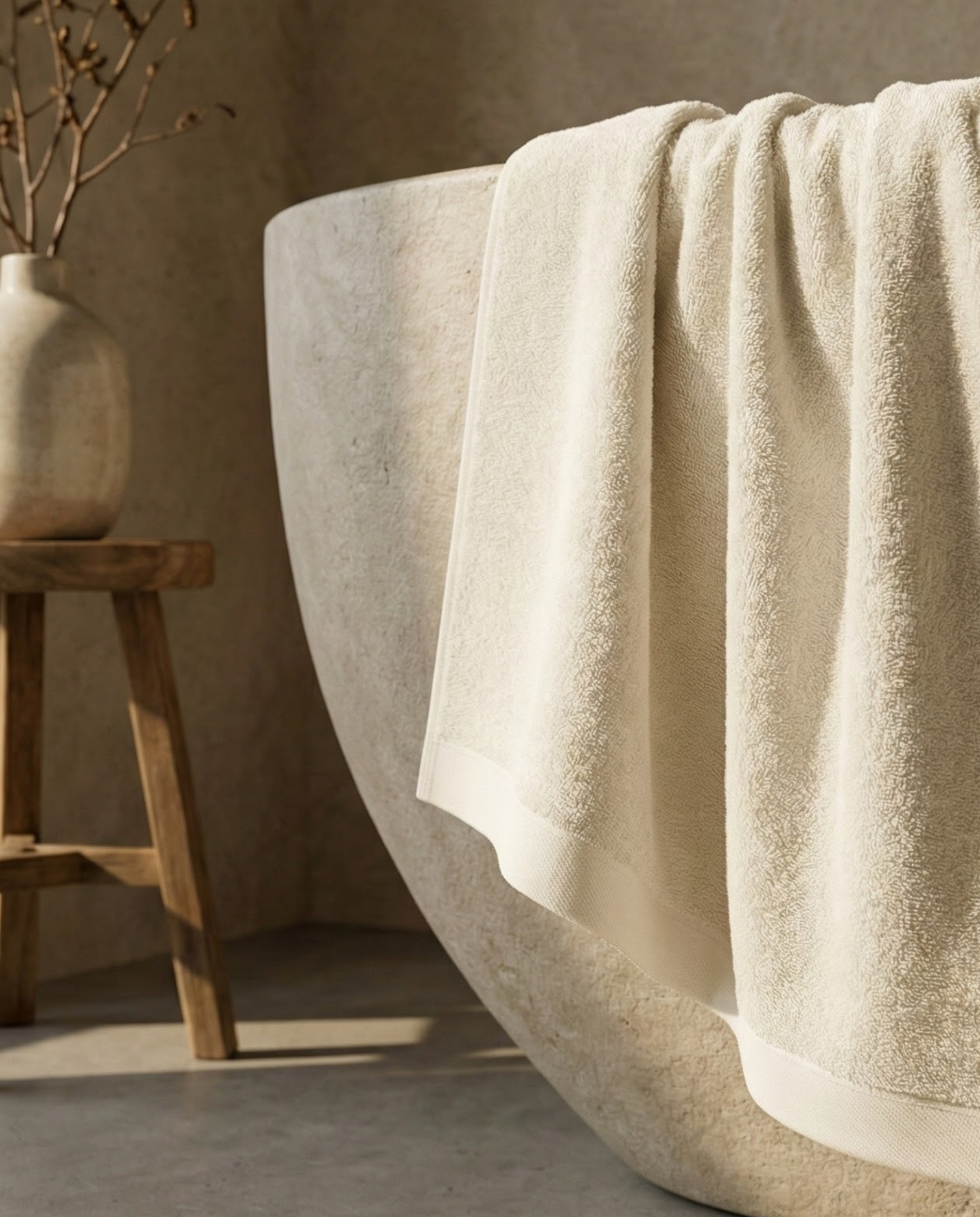 Alfombrilla de Baño de Bambú blanky