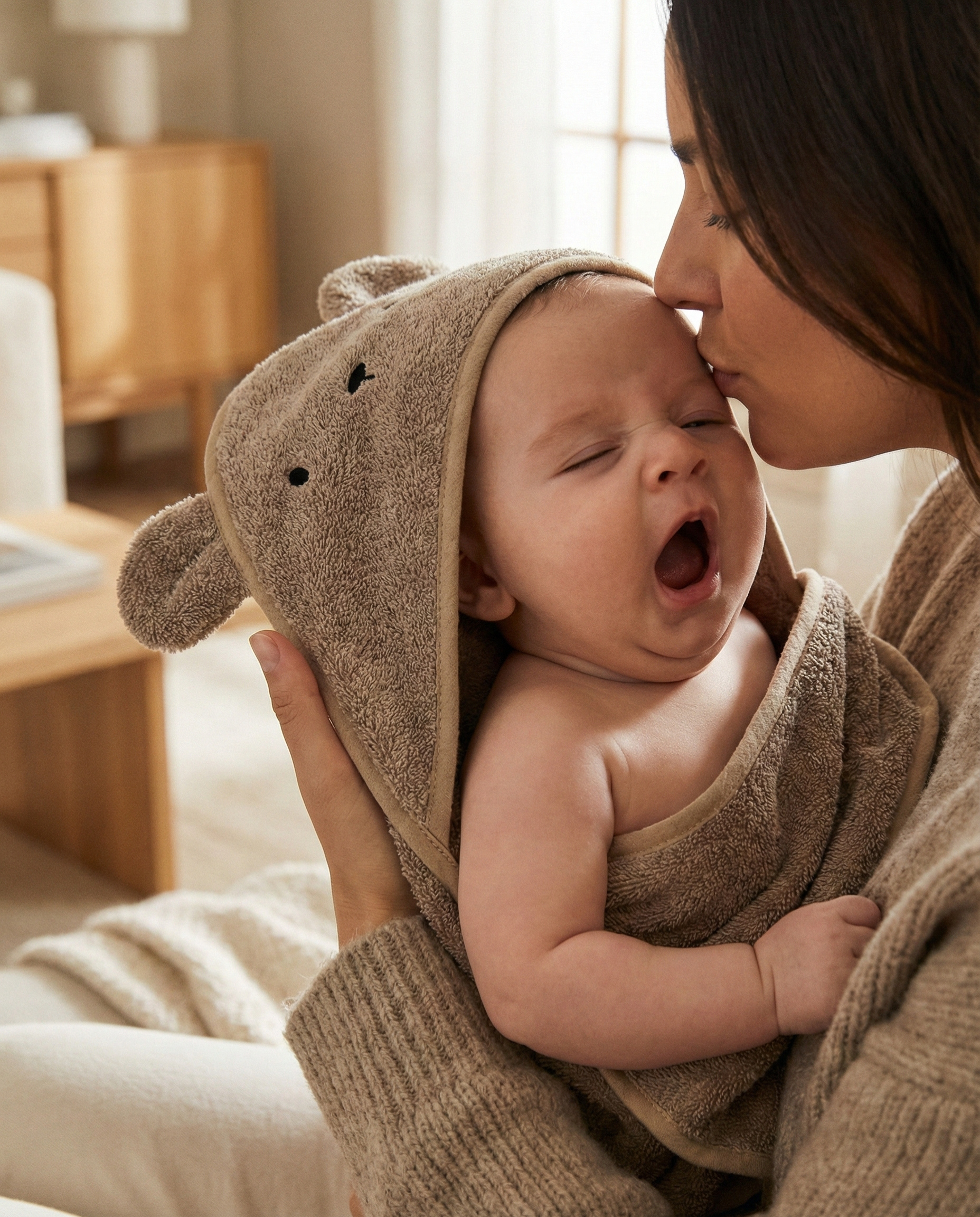 Toalla de bambú para bebé
