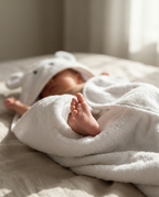 Toalla de bambú para bebé