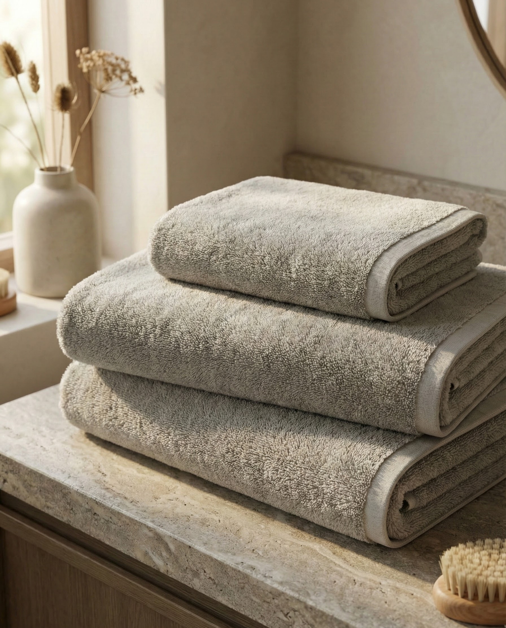 2-Pack | Juego de Toallas de Bambú blanky