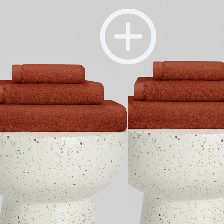 2-Pack | Juego de Toallas de Bambú blanky