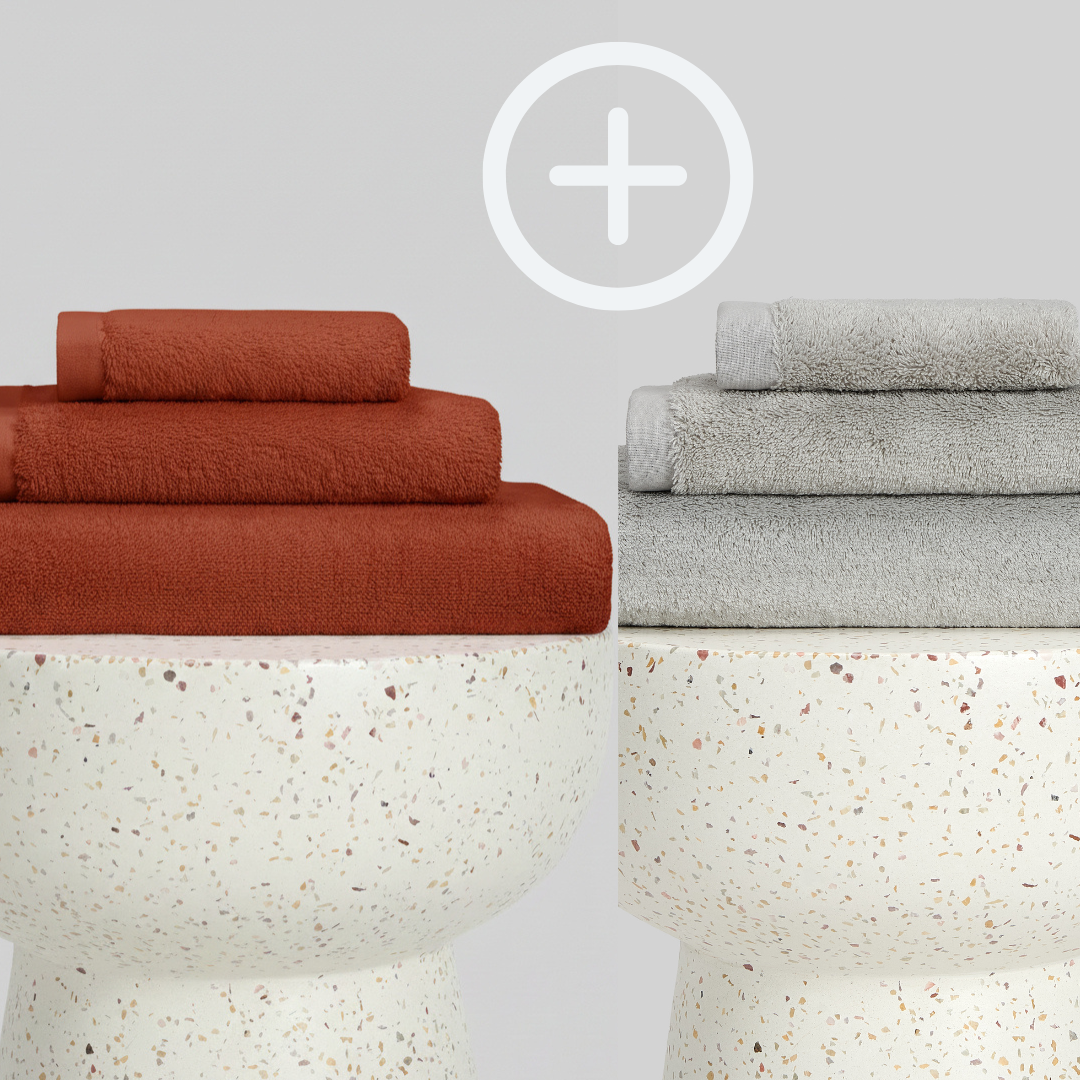 2-Pack | Juego de Toallas de Bambú blanky